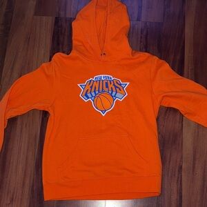 Fanatics Bright Orange Knicks Hoodie